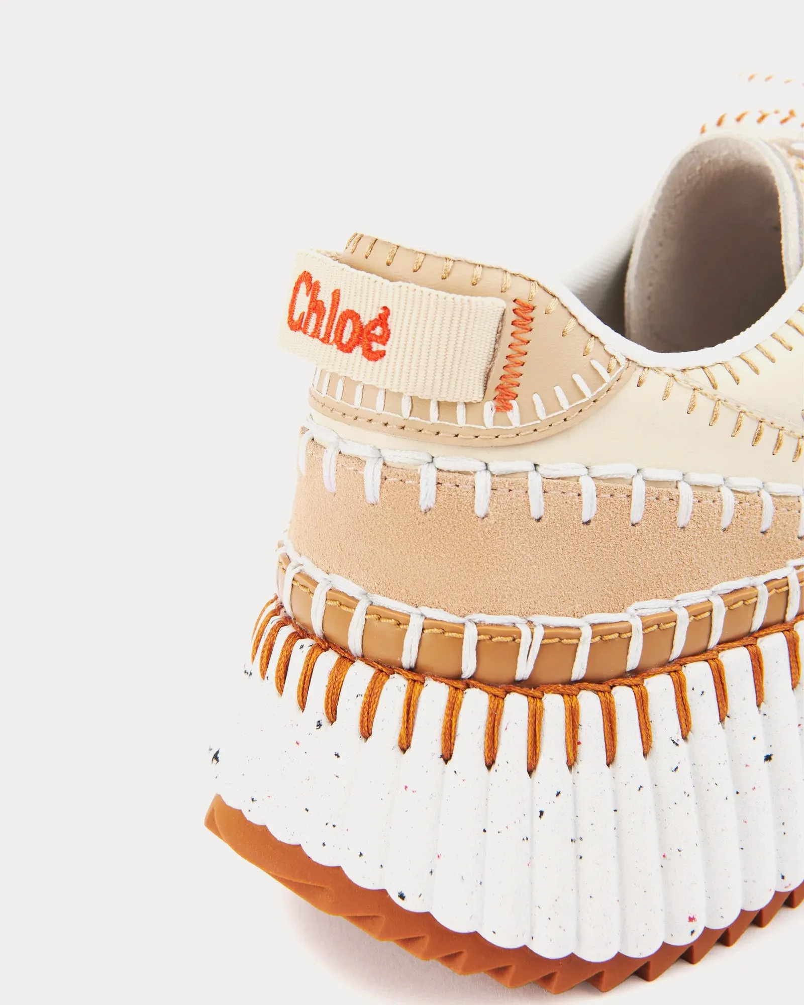 Nama Pearl Beige Low Top Sneakers