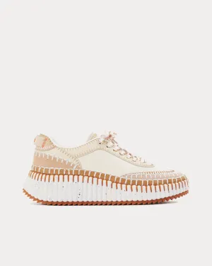 Nama Pearl Beige Low Top Sneakers