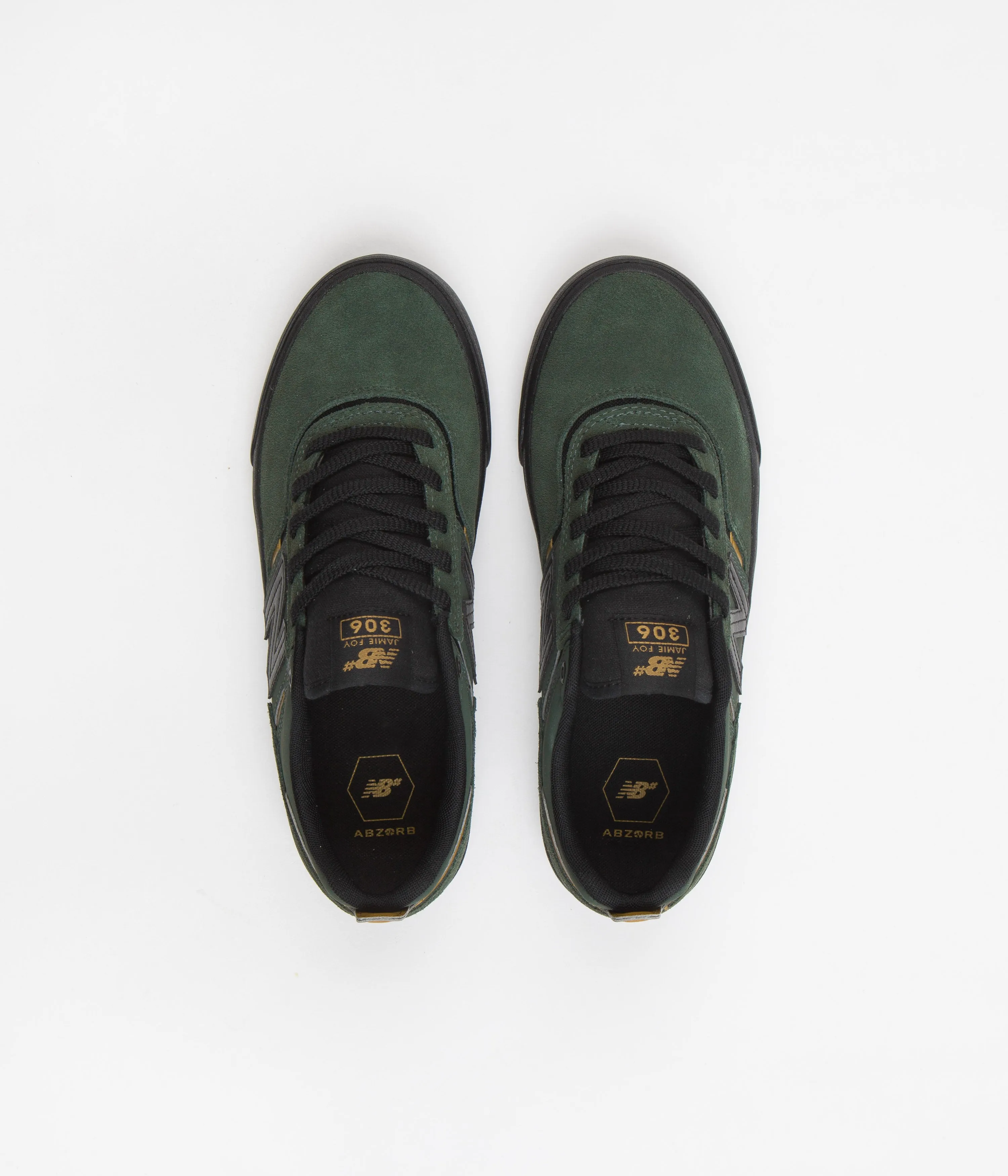 New Balance Numeric 306 Jamie Foy Shoes - Forest / Black