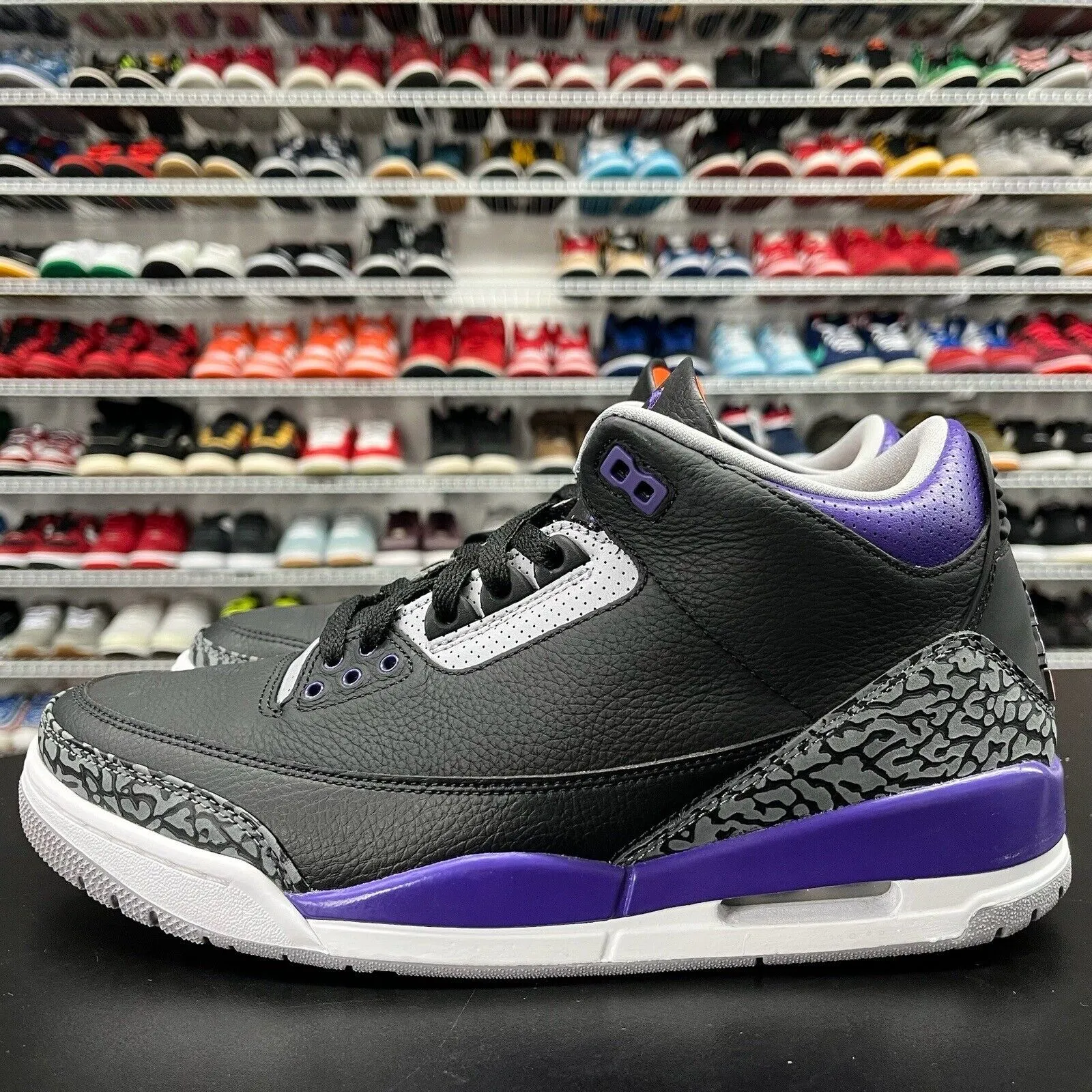 Nike Air Jordan 3 Retro Court Purple Sz 11 CT8532-050 | Item # 1336 Euro Release
