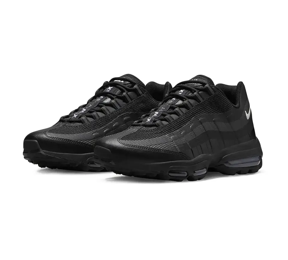 Nike Air Max 95 Ultra Trainers Black & White UK 6-12
