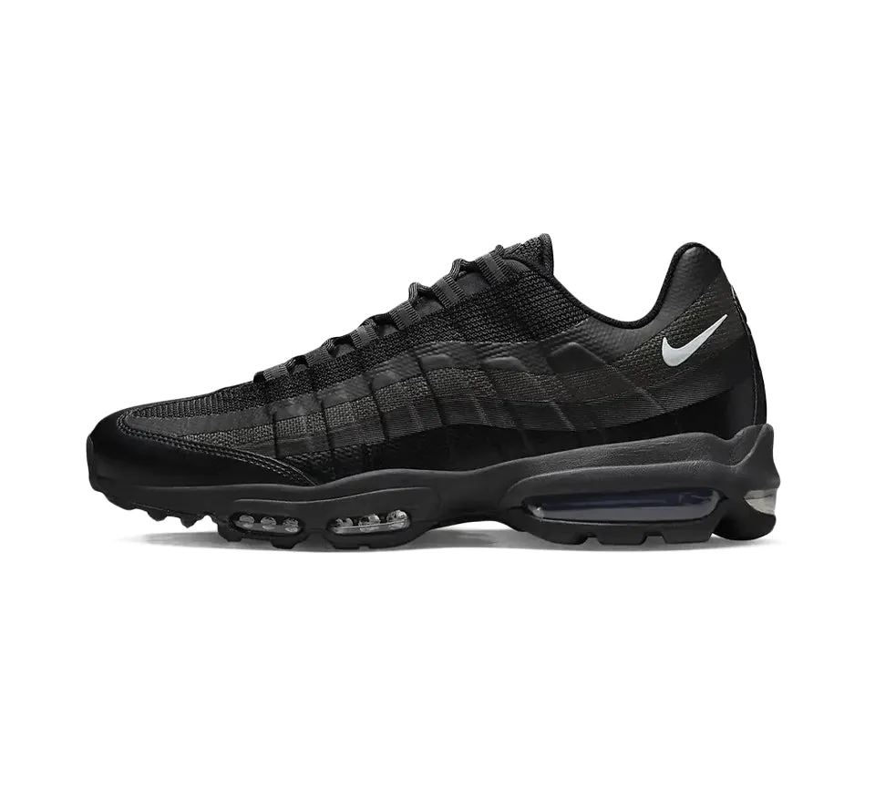 Nike Air Max 95 Ultra Trainers Black & White UK 6-12