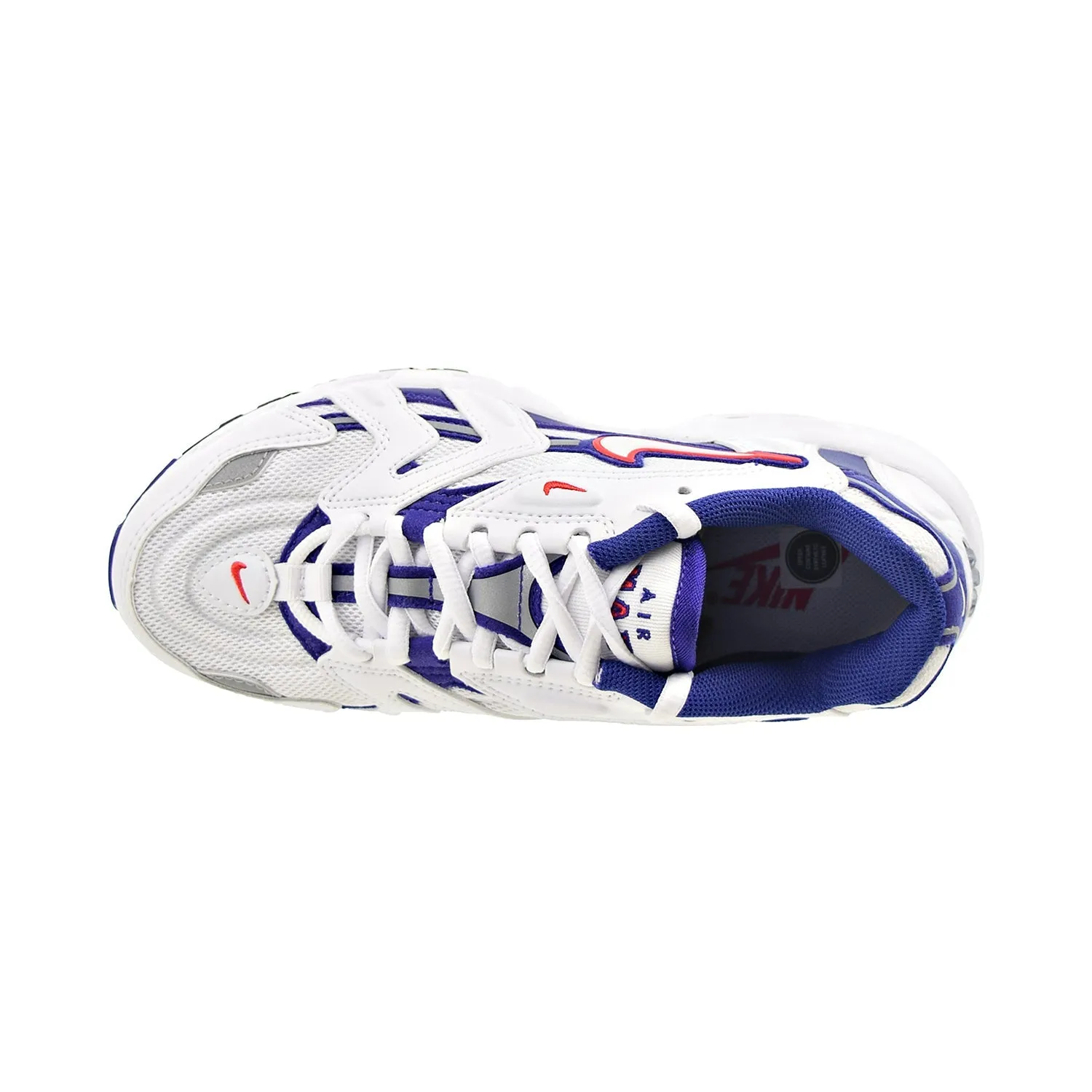 Nike Air Max 96 II Women's Shoes White-Grape Ice-Silver-Comet Red