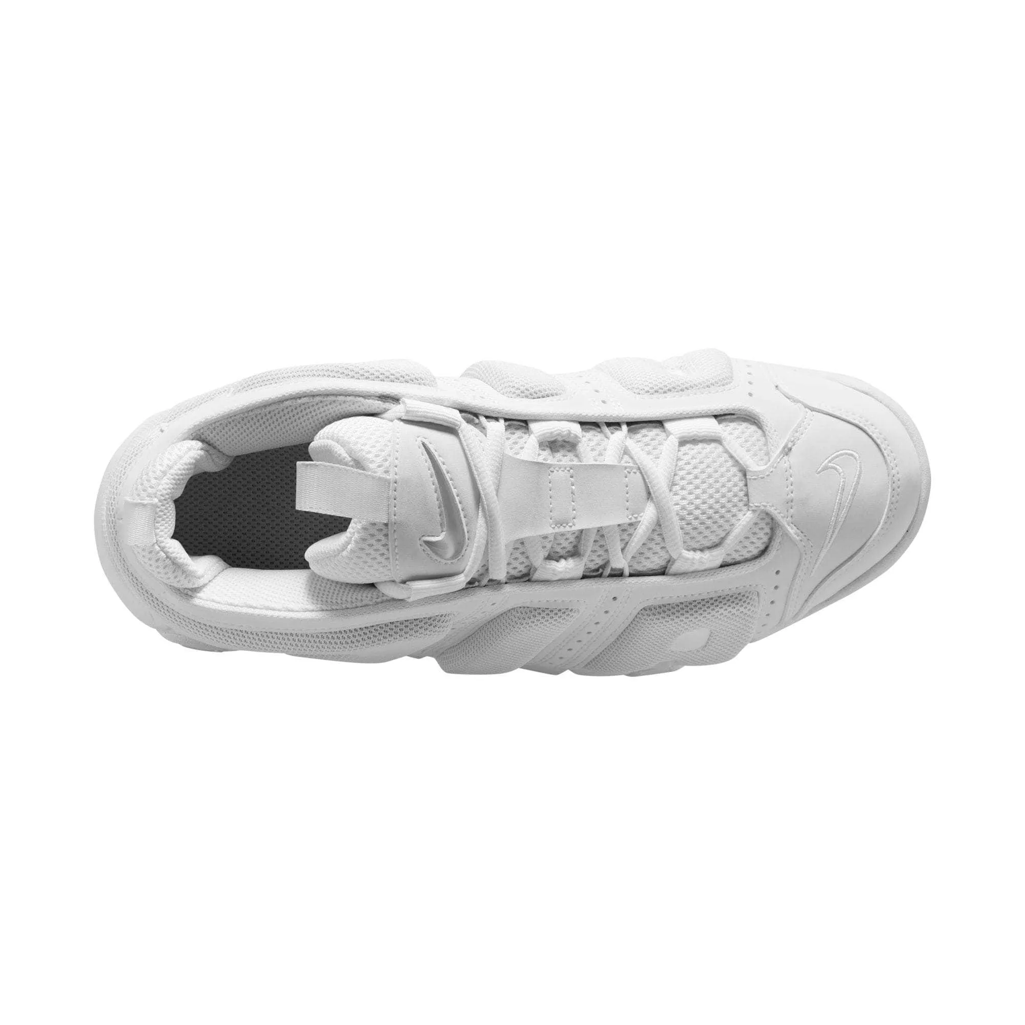 Nike Air More Uptempo Low "Triple White" - Men's