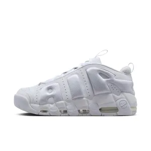 Nike Air More Uptempo Low "Triple White" - Men's