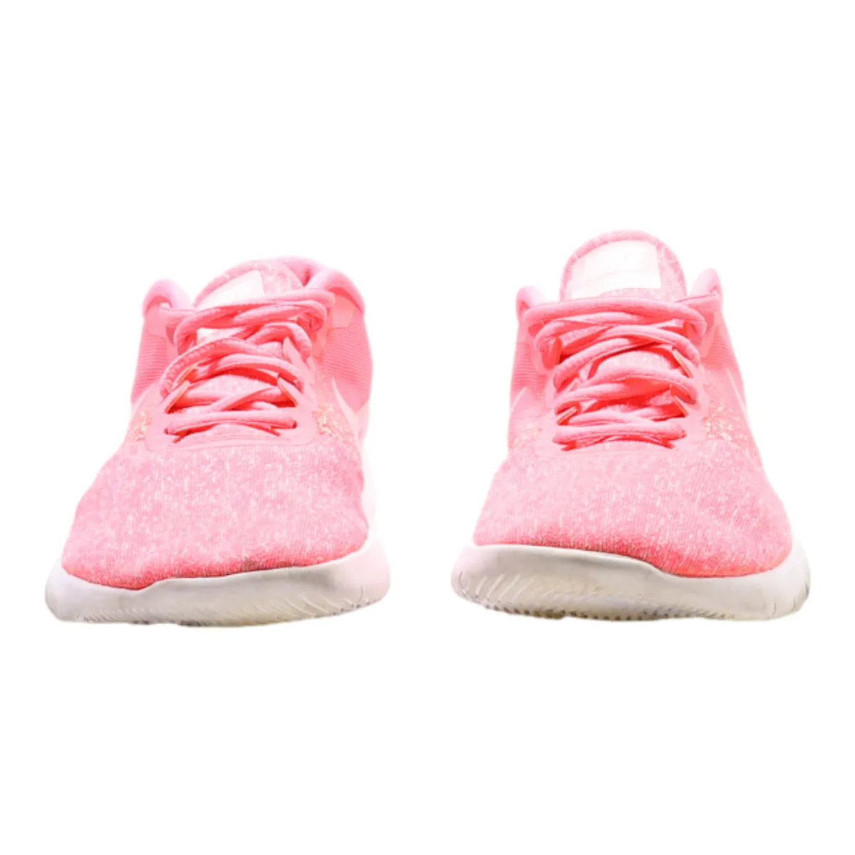 NIKE Flex Contact Sneaker Trainers Pink Synthetic Womens UK 6