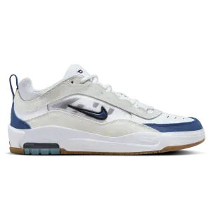 Nike SB Air Max Ishod 2 Skateboard Shoe - White/Navy-Summit White-Black
