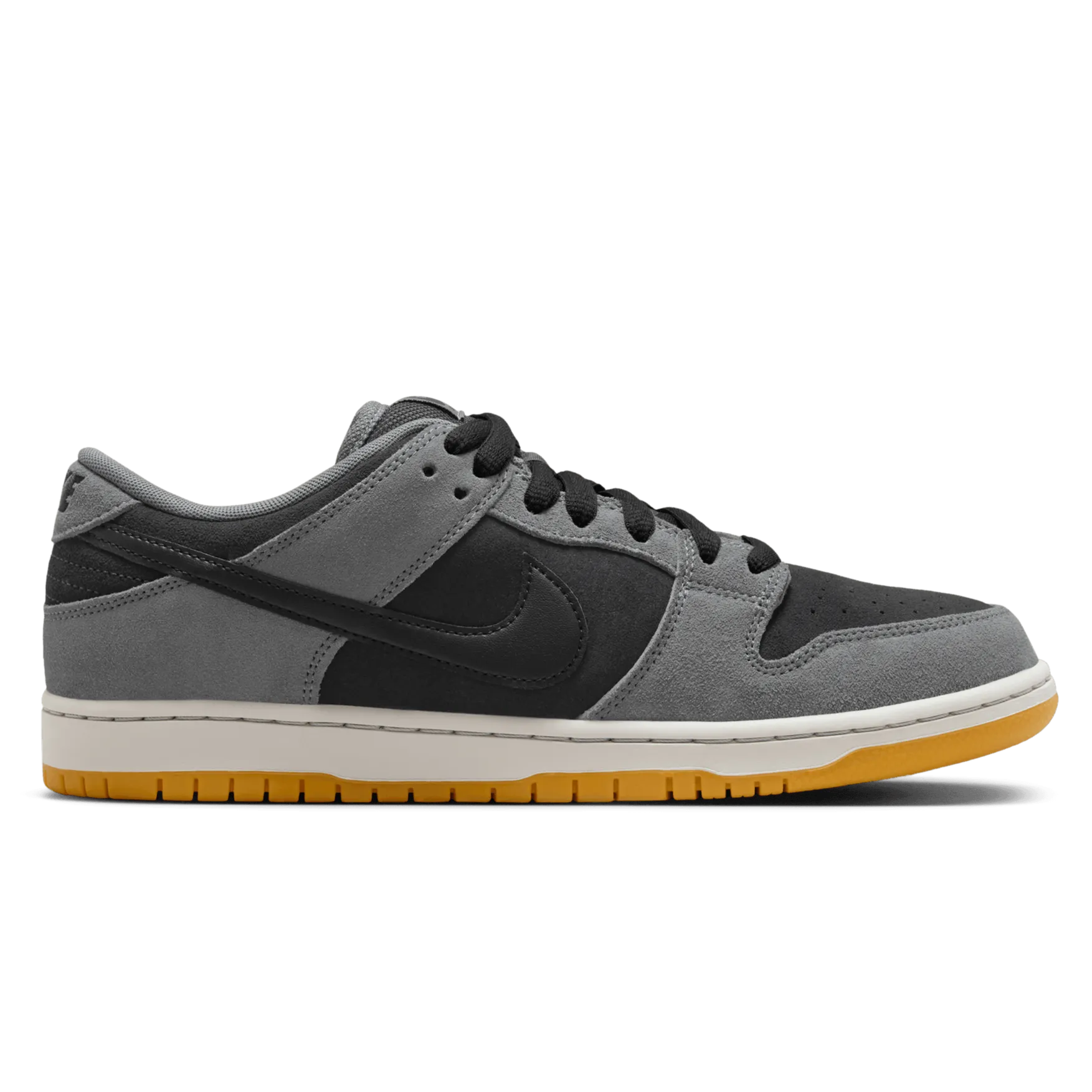 Nike SB Dunk Low Pro Skateboard Shoe - Dark Smoke Grey/Black-Smoke Grey