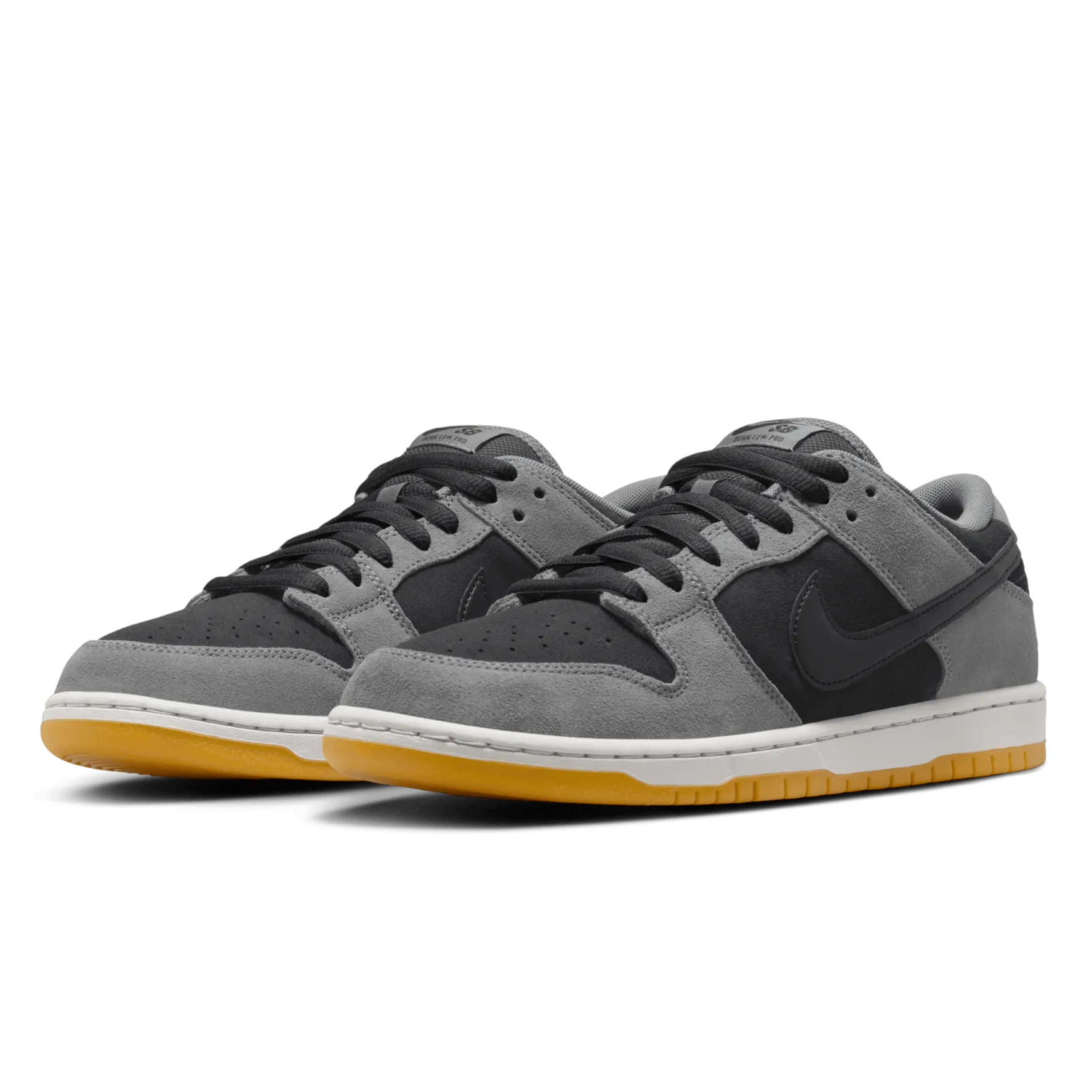 Nike SB Dunk Low Pro Skateboard Shoe - Dark Smoke Grey/Black-Smoke Grey