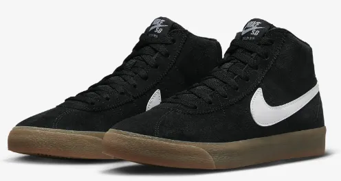 Nike SB - Women's Bruin Hi Shoes | Black Gum