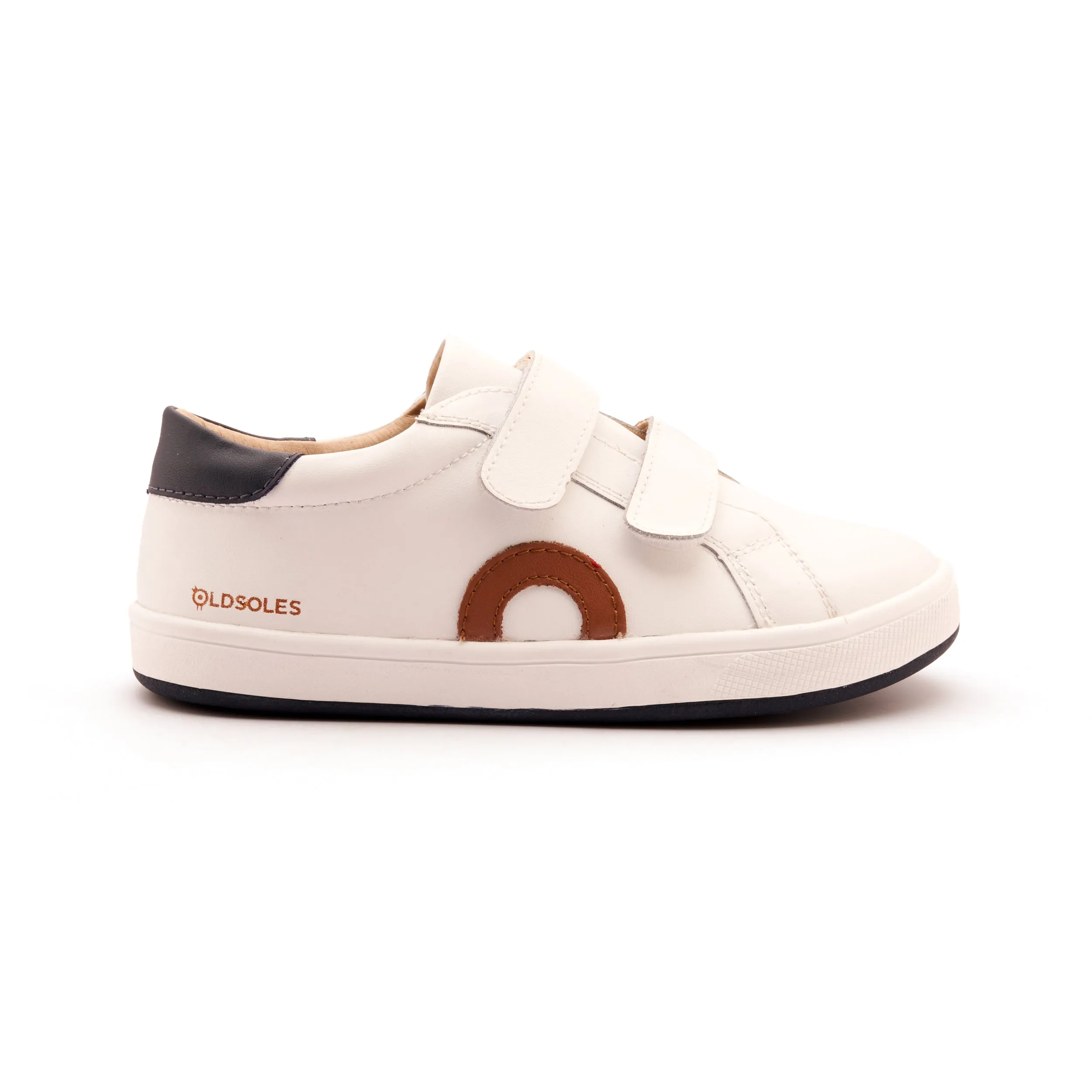 Old Soles Boy's Kix Casual Shoes - Snow / Tan / Navy