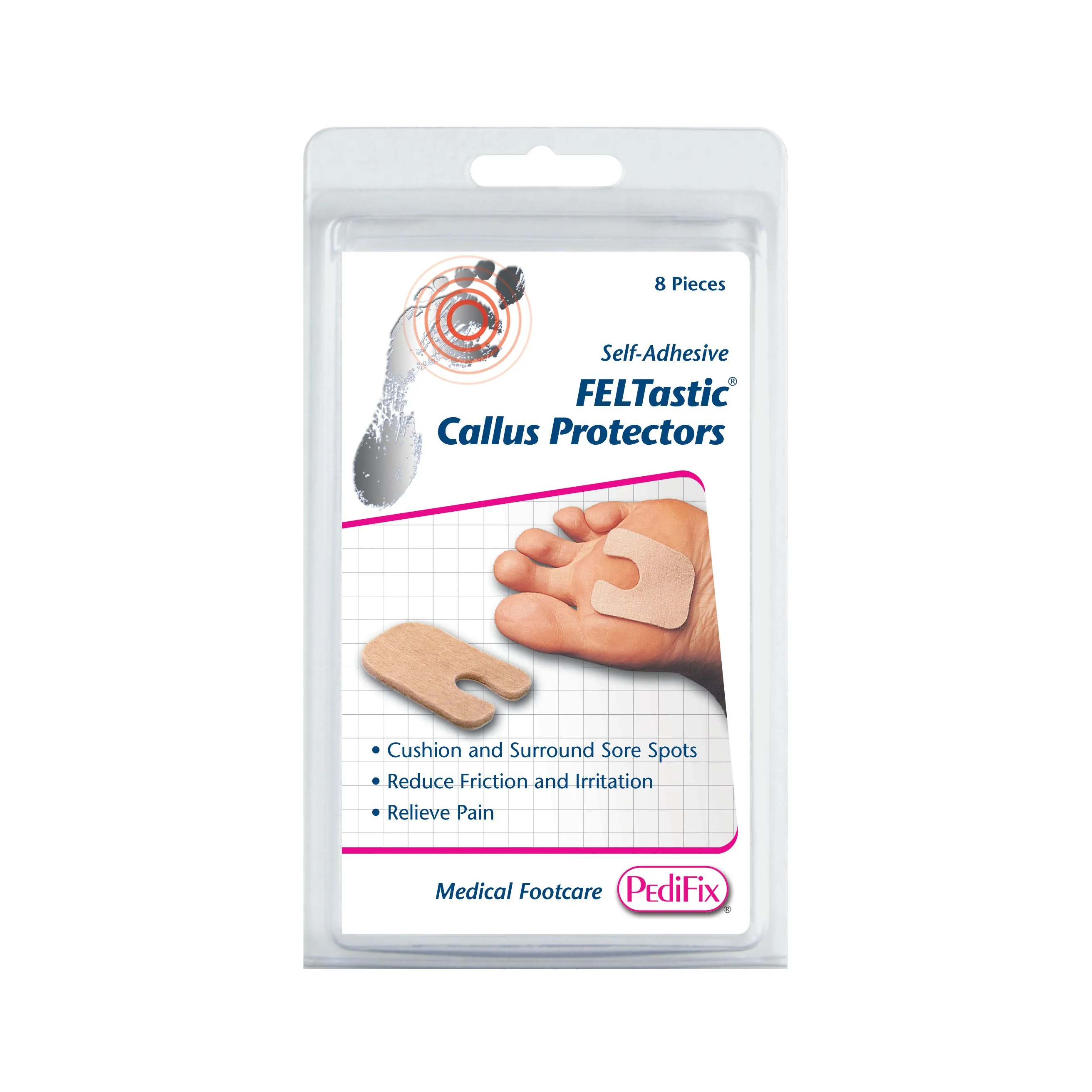 PEDIFIX CALLUS PROTECTORS (8/PK)