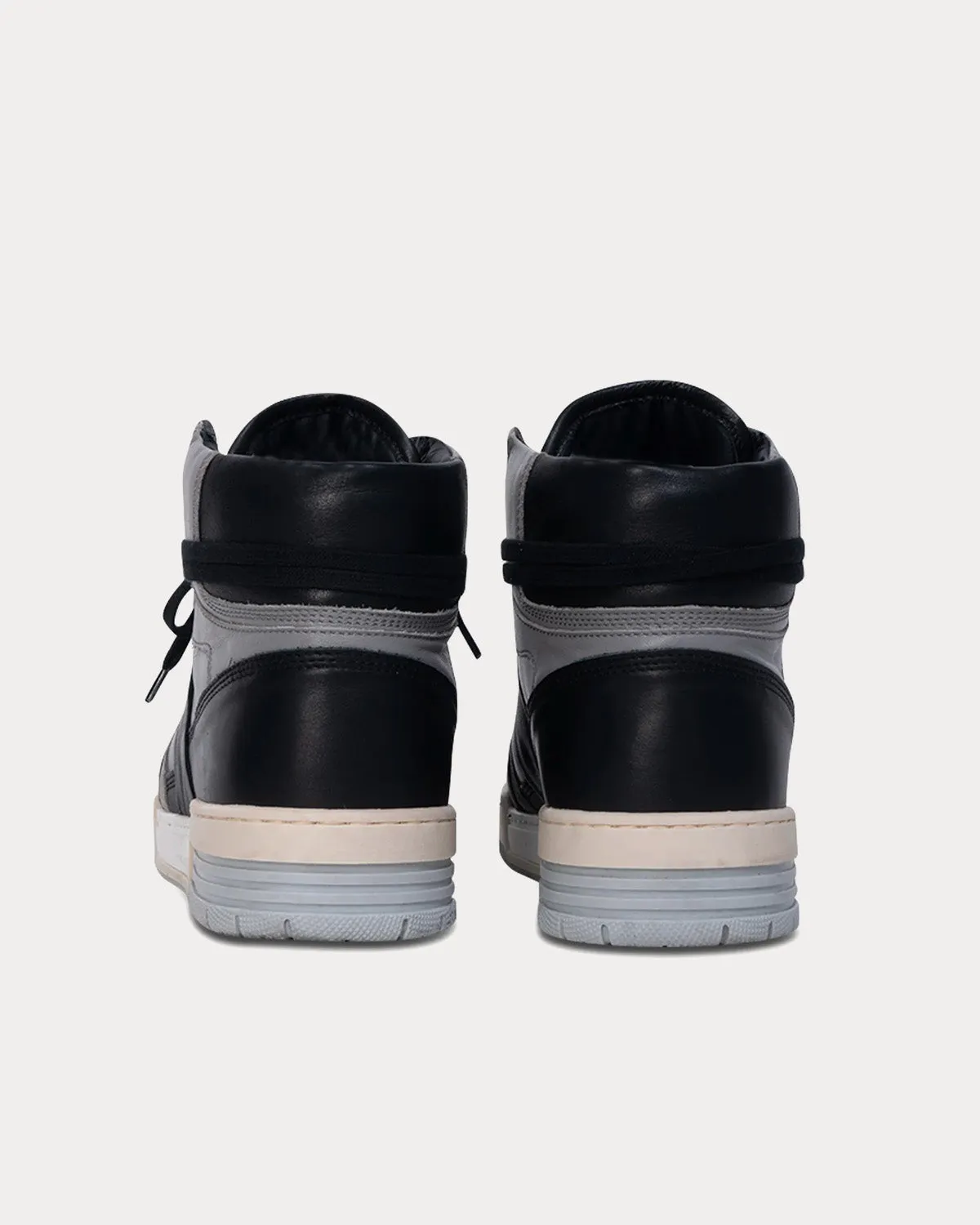 Pillar Destroyer II 'Devastator' Leather Black / Cement High Top Sneakers