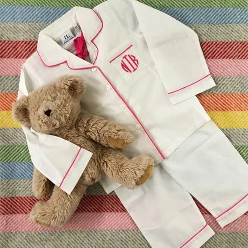 Pink Piping Pyjamas for All the Family
