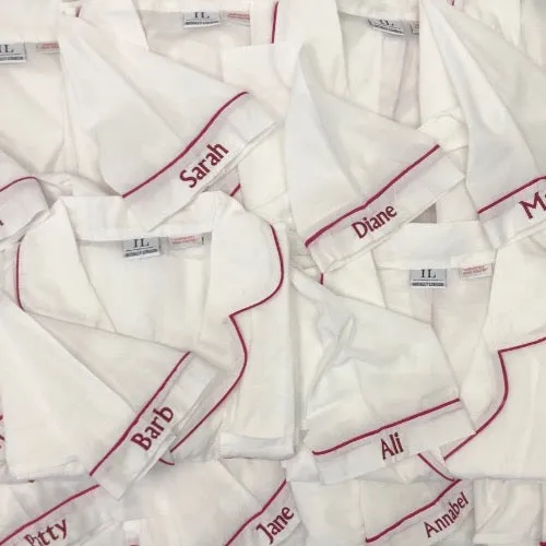 Pink Piping Pyjamas for All the Family