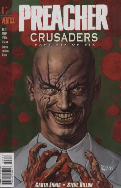 PREACHER (1995) PROUD AMERICANS - SET OF NINE