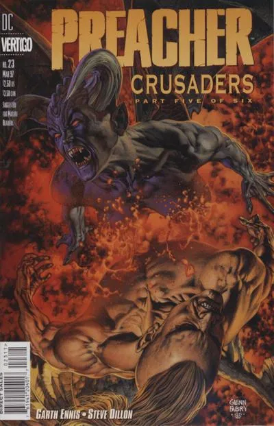 PREACHER (1995) PROUD AMERICANS - SET OF NINE