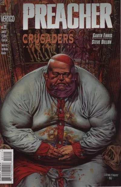 PREACHER (1995) PROUD AMERICANS - SET OF NINE