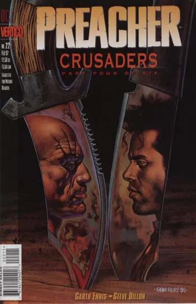 PREACHER (1995) PROUD AMERICANS - SET OF NINE