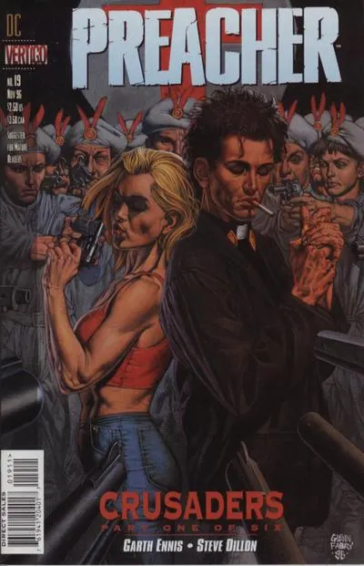 PREACHER (1995) PROUD AMERICANS - SET OF NINE