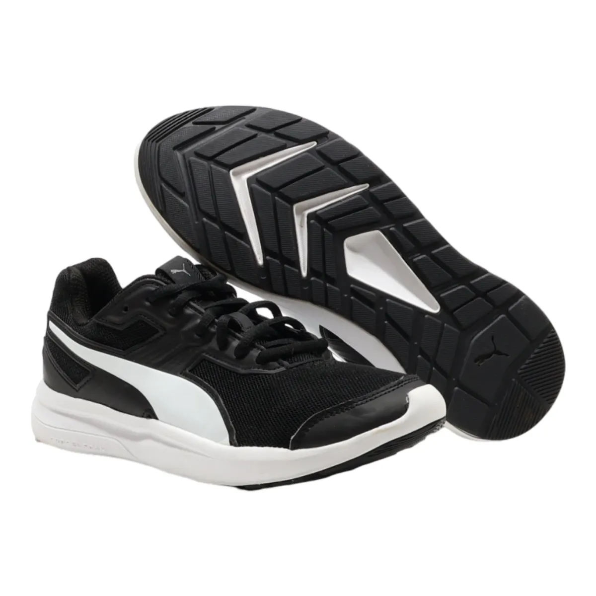 PUMA Puma Suede 2018 Sneaker Trainers Black Synthetic Mens UK 5
