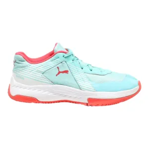 PUMA Sneaker Trainers Blue Synthetic Womens UK 4