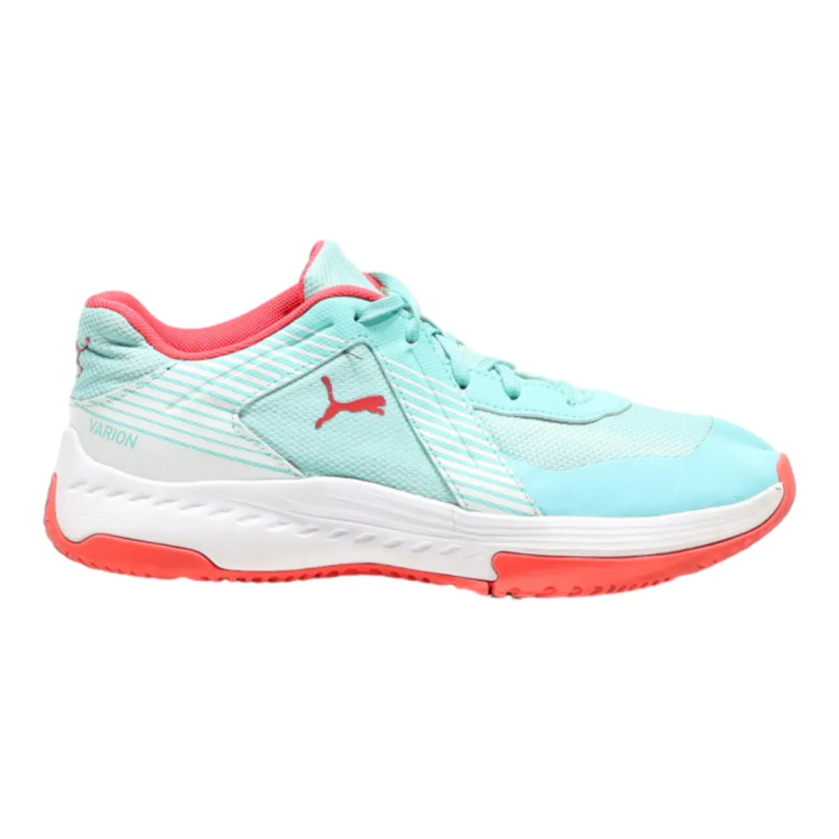 PUMA Sneaker Trainers Blue Synthetic Womens UK 4