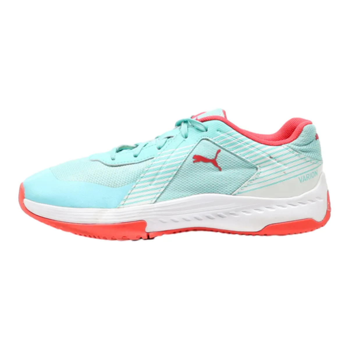 PUMA Sneaker Trainers Blue Synthetic Womens UK 4