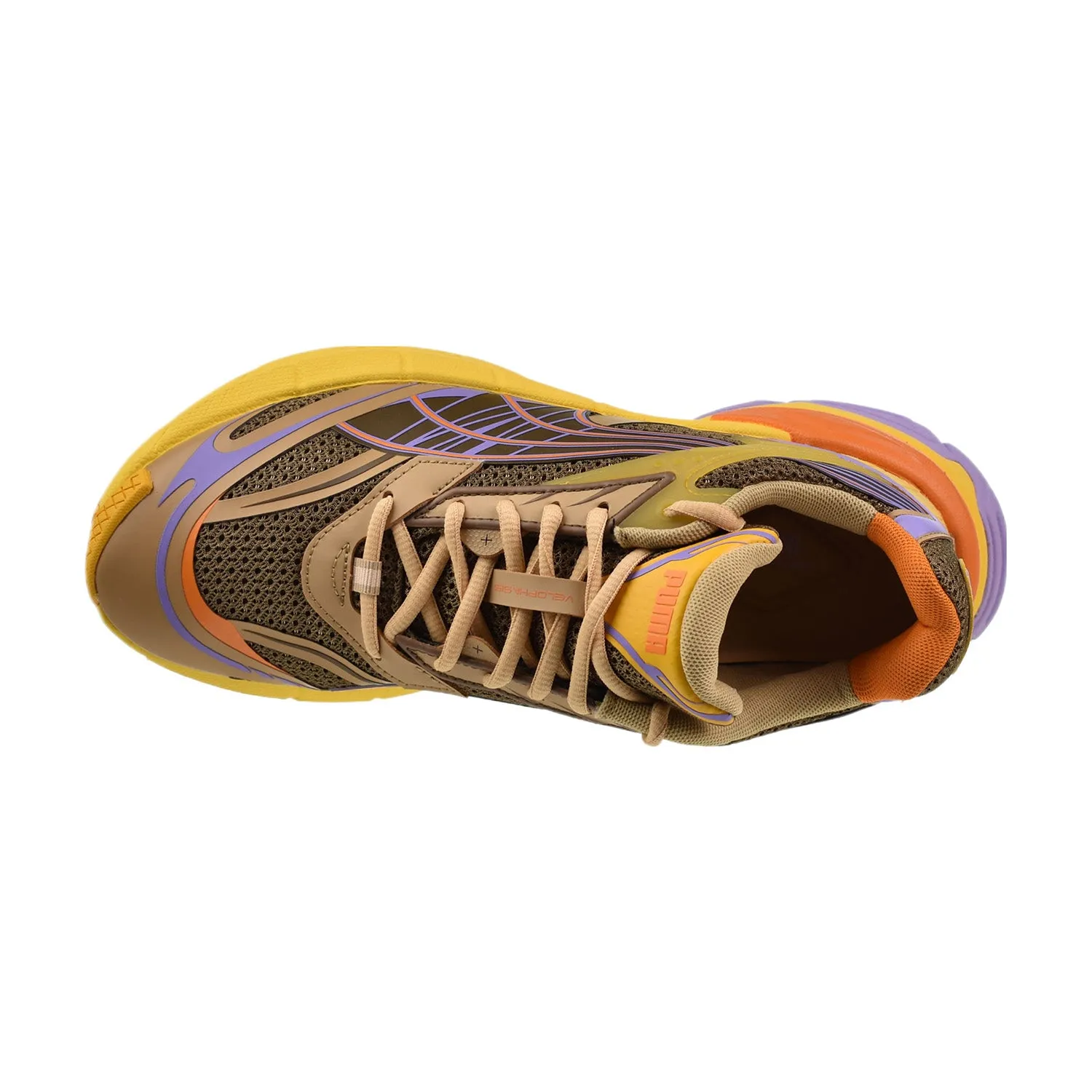Puma Velophasis Men's Shoes Chocolate Chip-Flaxen