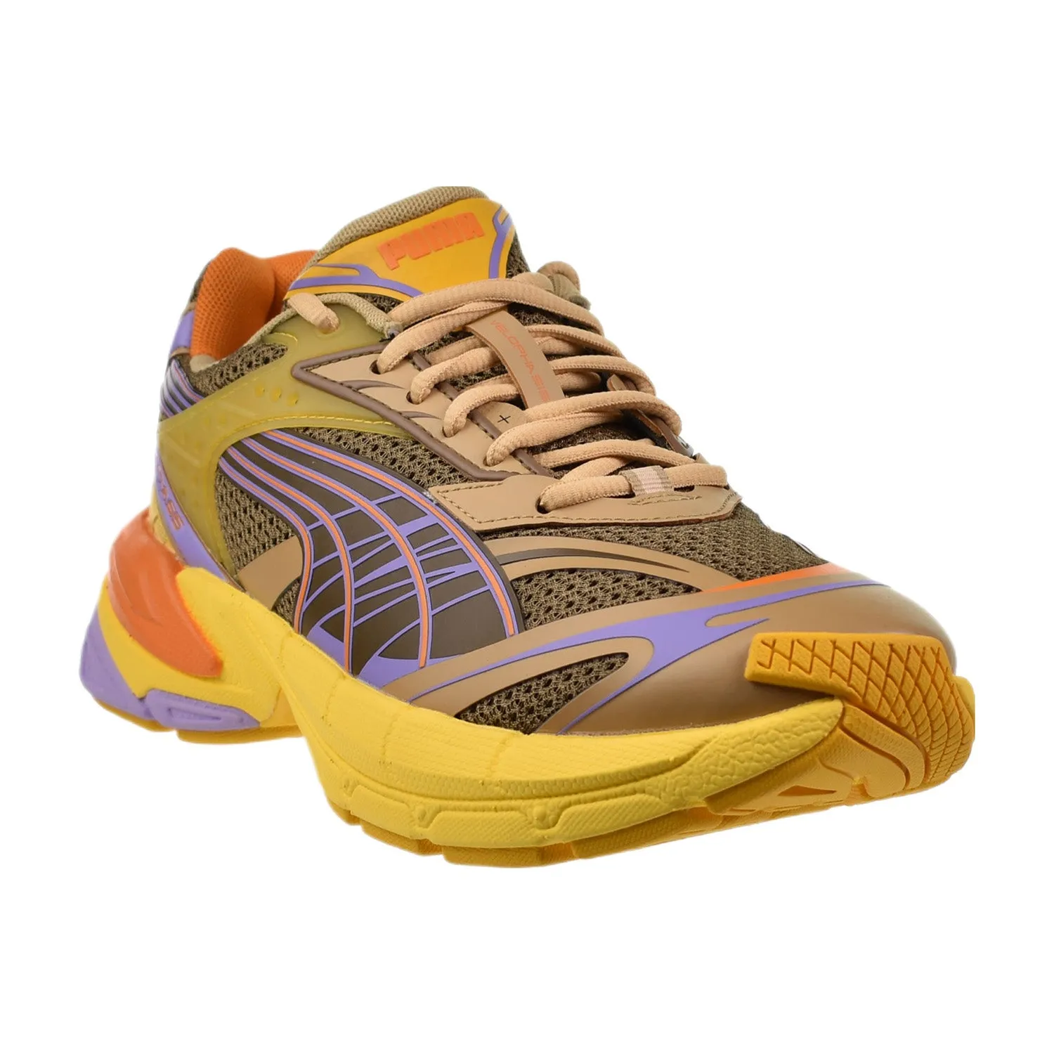 Puma Velophasis Men's Shoes Chocolate Chip-Flaxen