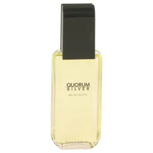 Quorum Silver by Puig Eau De Toilette Spray (unboxed) 3.4 oz for Men