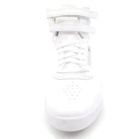 Reebok Youth Big Kids' Athletic Freestyle Hi Walking Shoe White/Silver