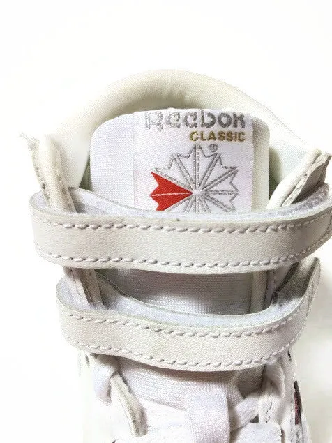Reebok Youth Big Kids' Athletic Freestyle Hi Walking Shoe White/Silver