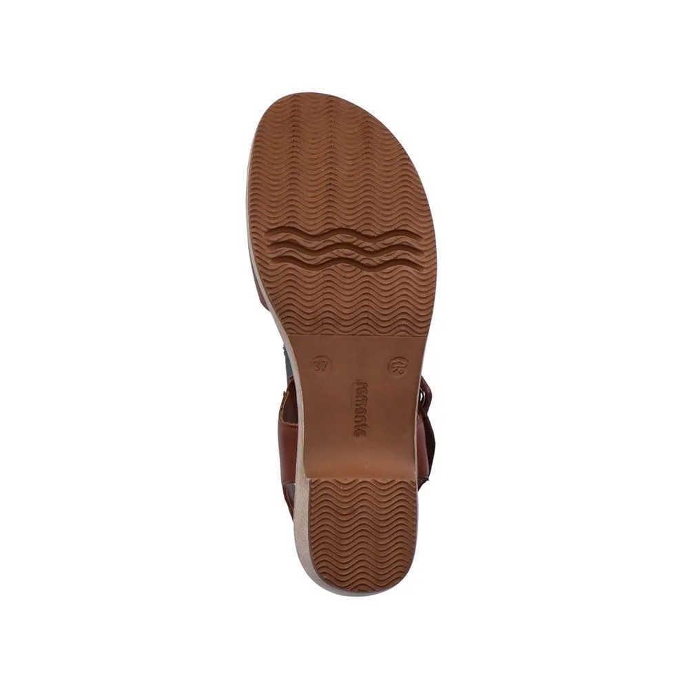 Remonte Sandals D0N52 Ladies Shoes Brown