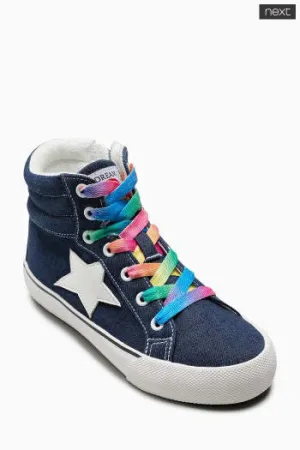 Retro High Top Trainers