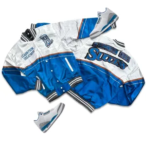 RETRO LABEL Learn From Greatness Satin JACKET (RETRO 3 WIZARDS)