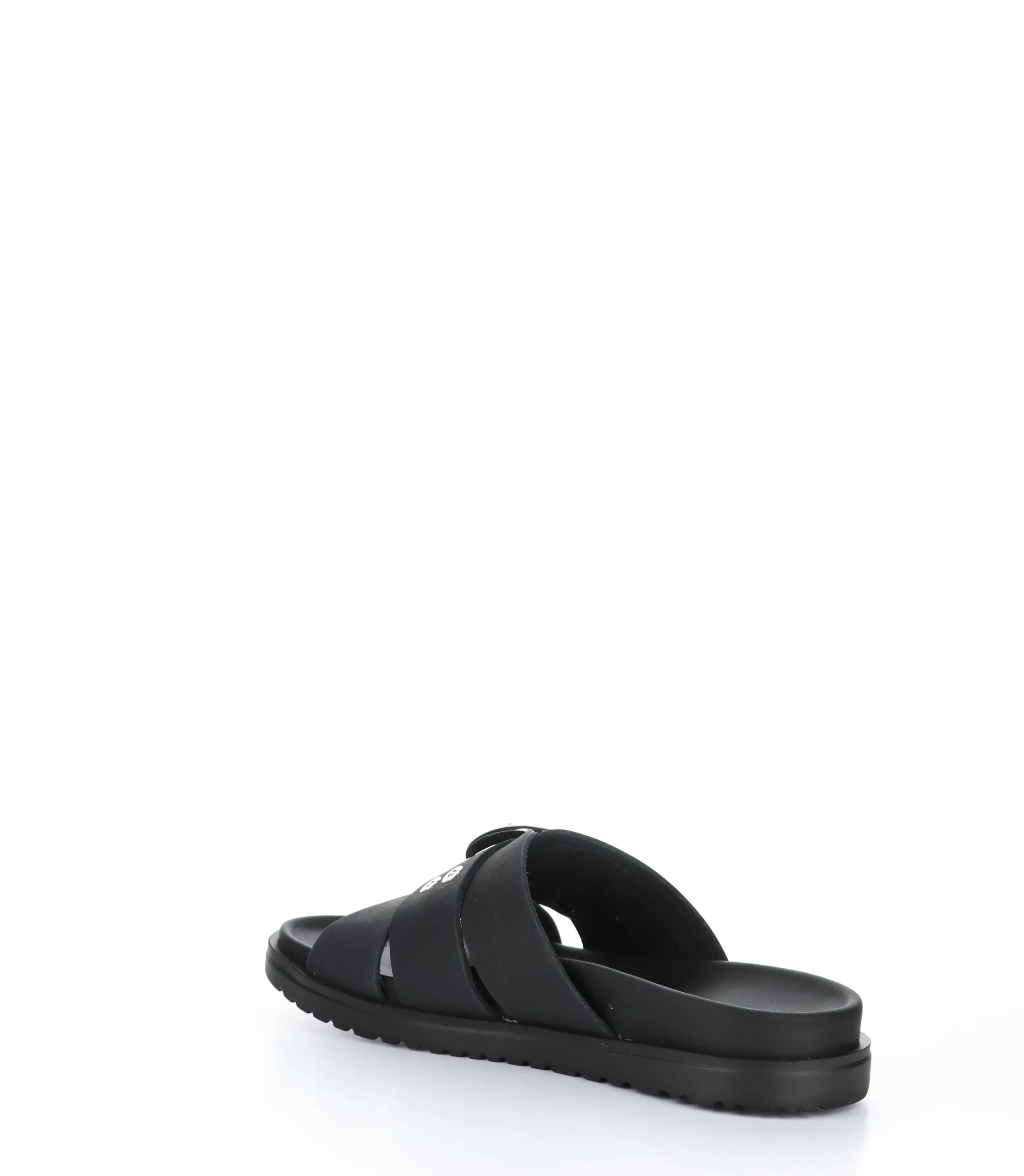 SALERNO Black Casual Slides