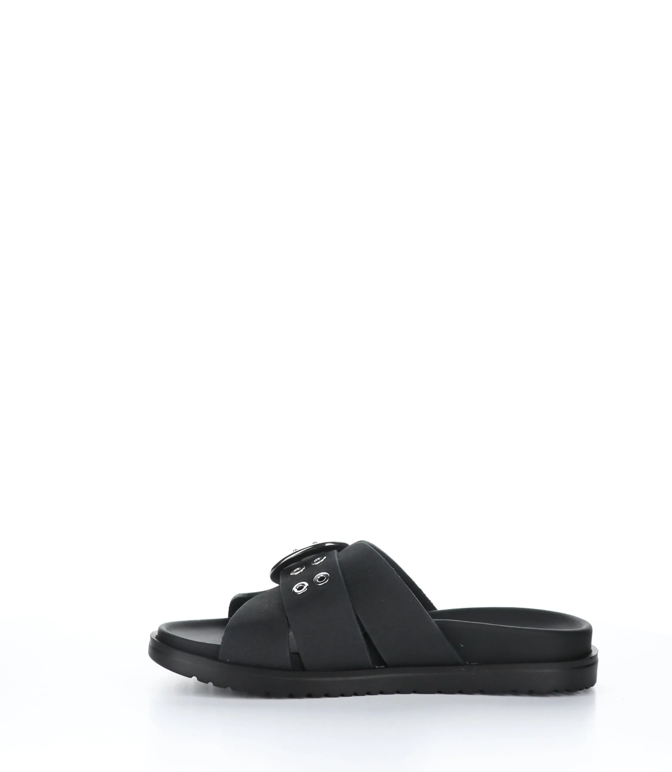 SALERNO Black Casual Slides