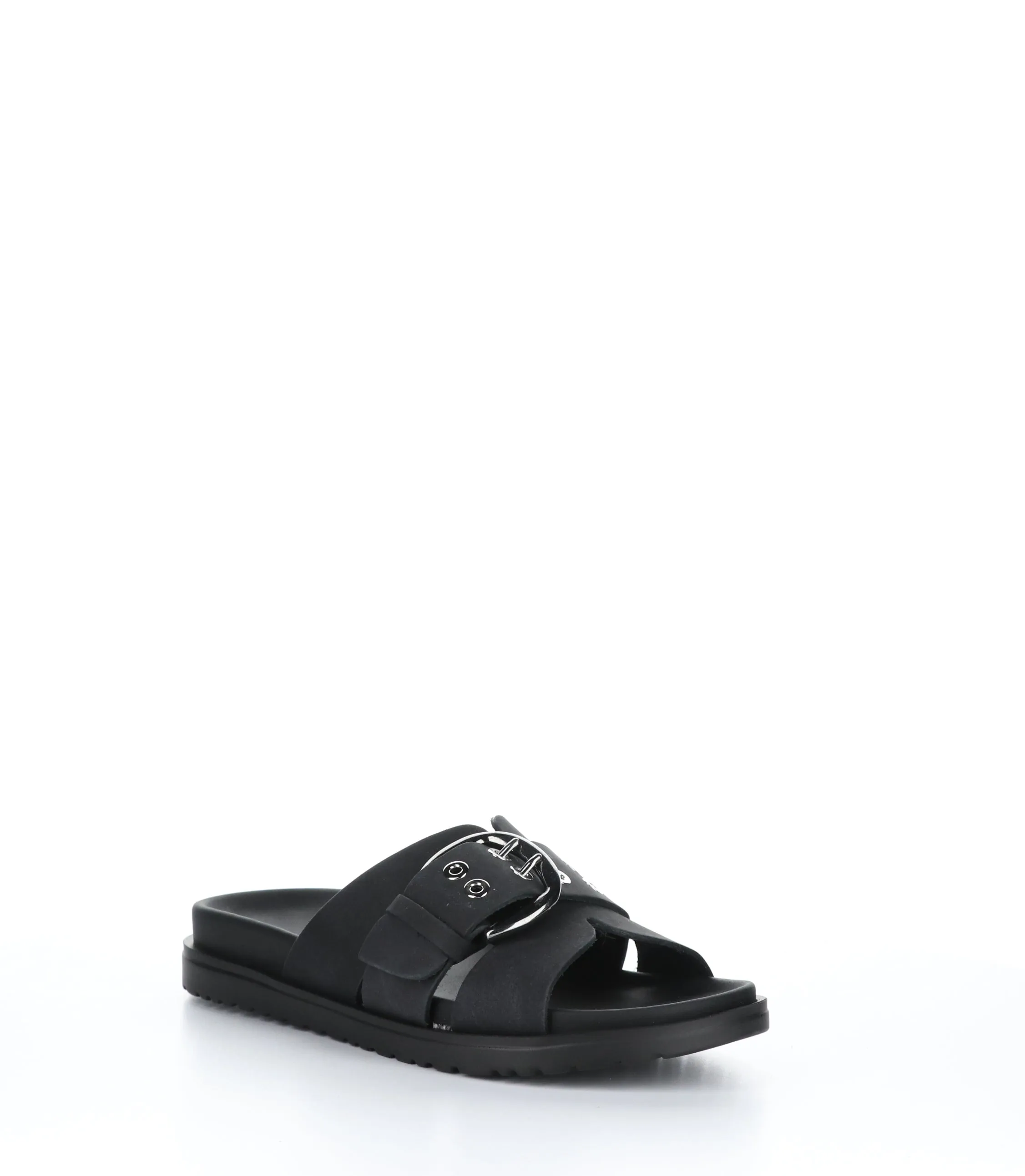 SALERNO Black Casual Slides