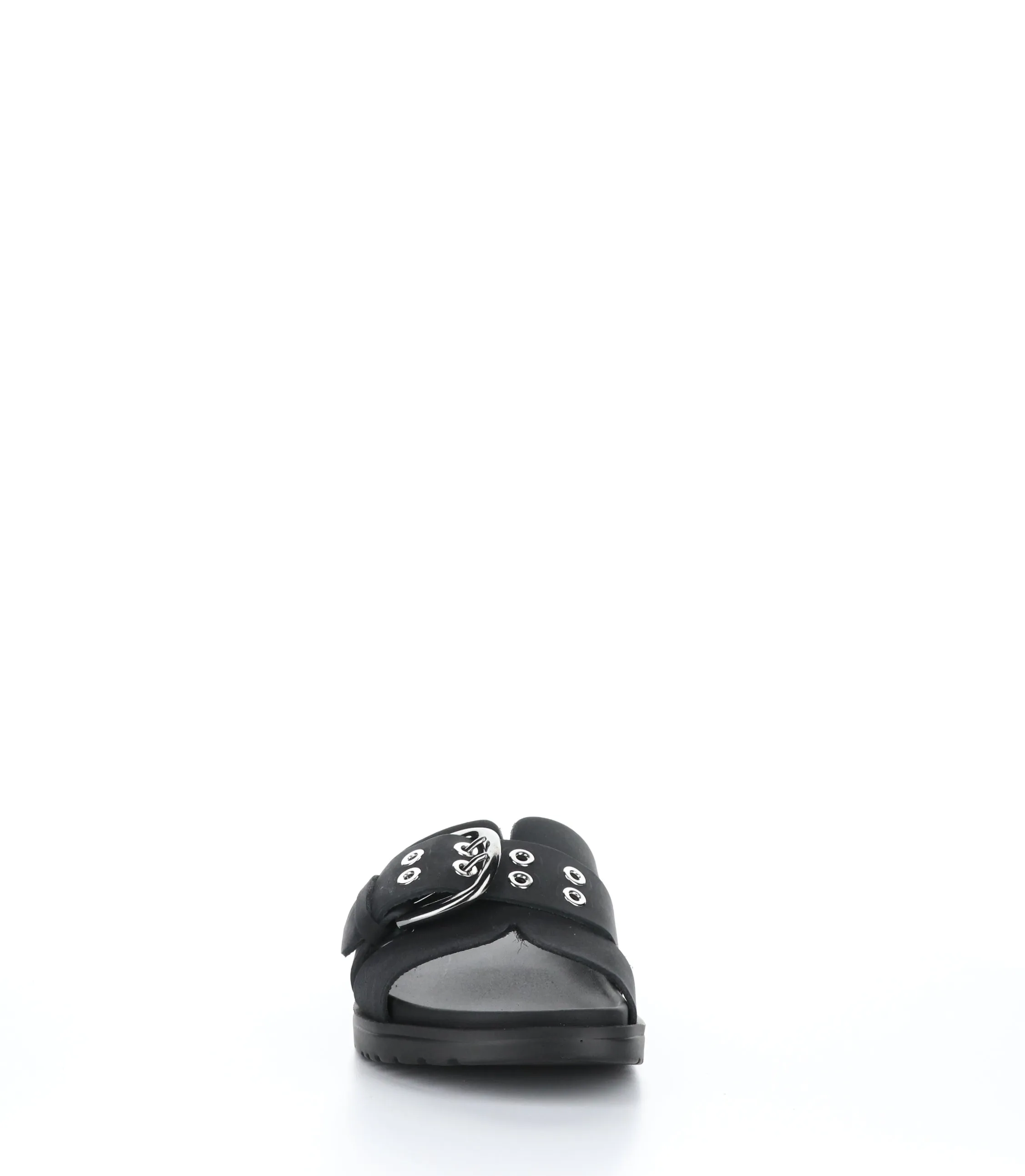 SALERNO Black Casual Slides