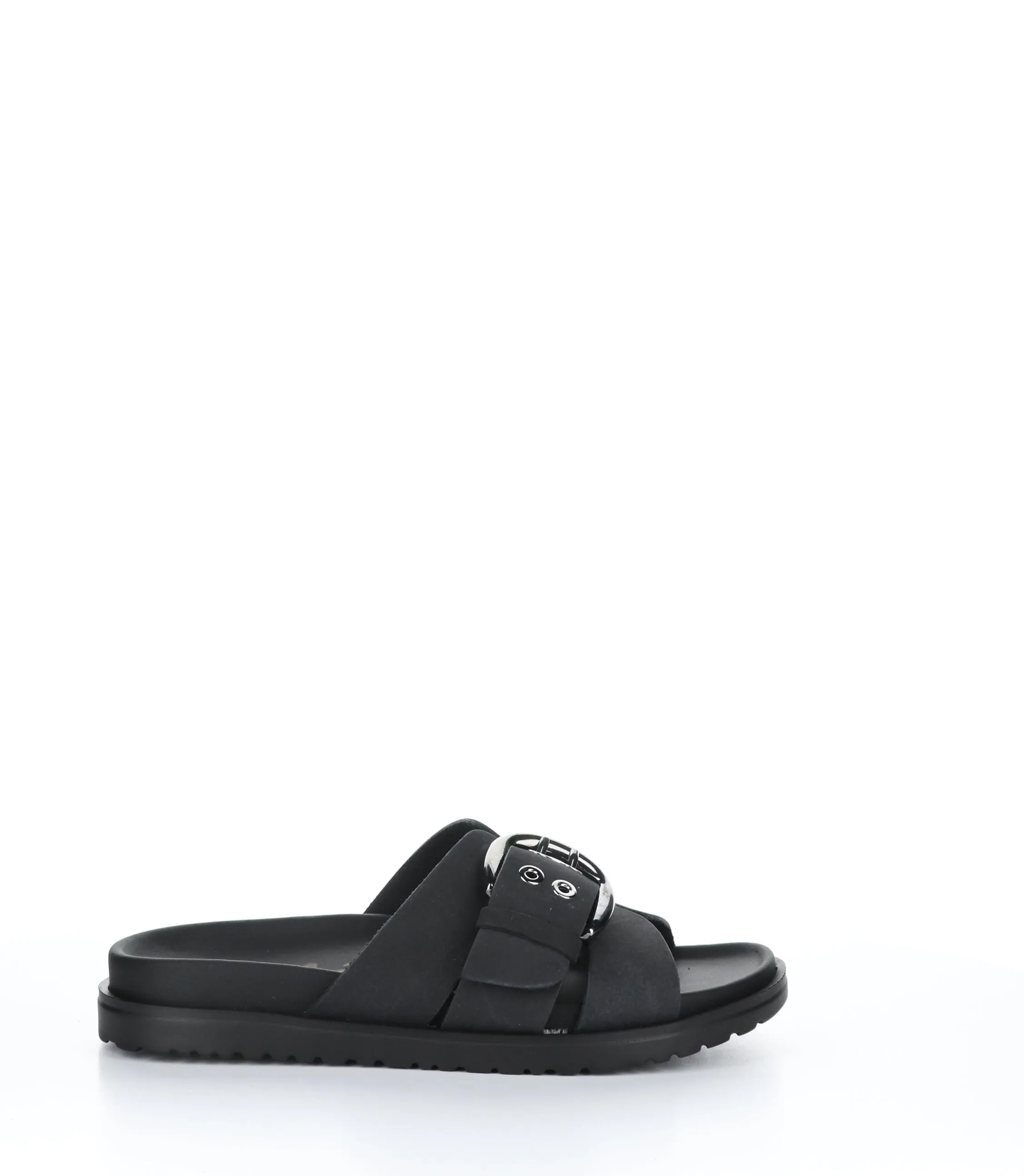 SALERNO Black Casual Slides