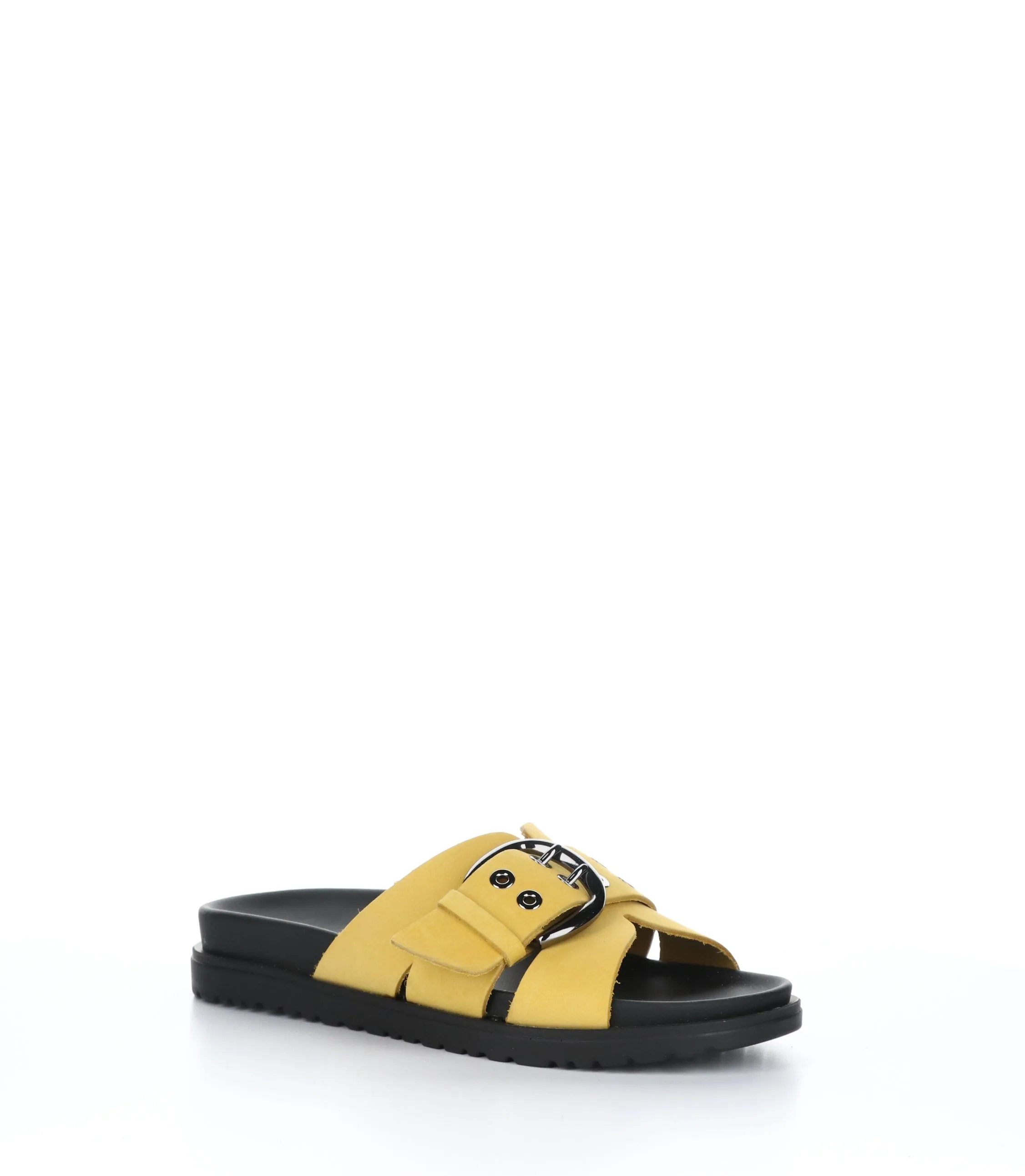 SALERNO Yellow Casual Slides