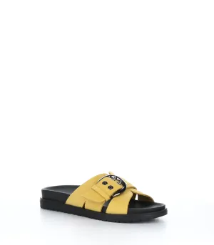 SALERNO Yellow Casual Slides