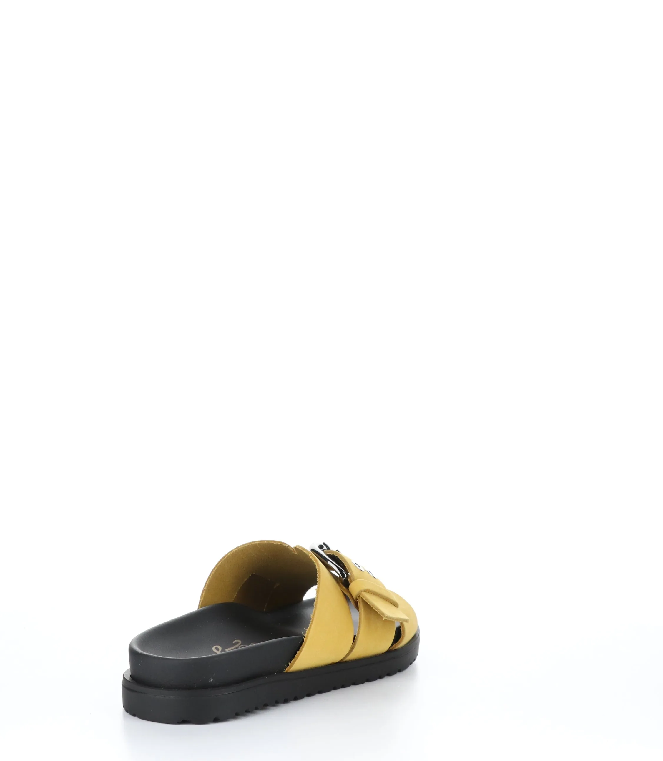SALERNO Yellow Casual Slides