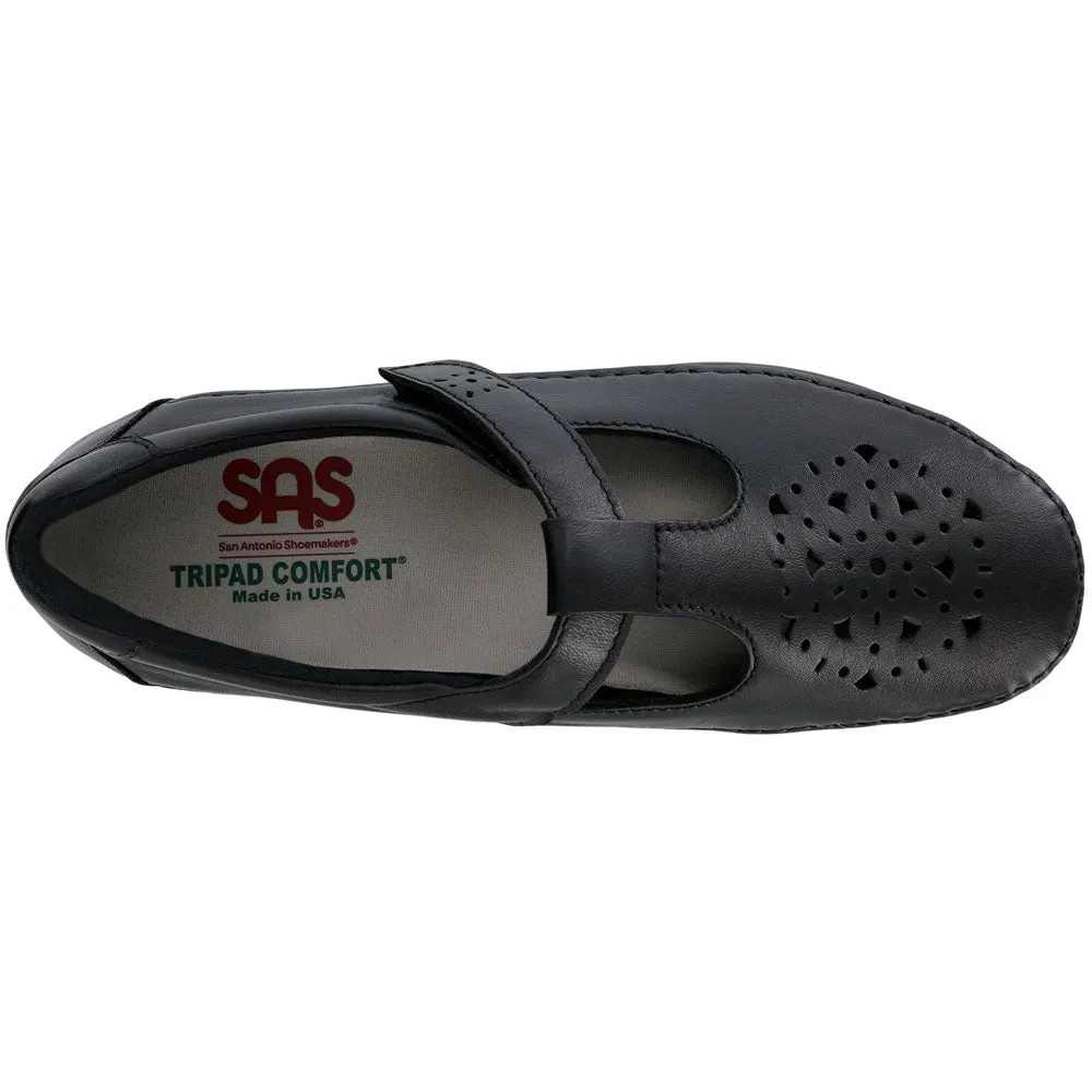 SAS Willow Black Leather (Women's)