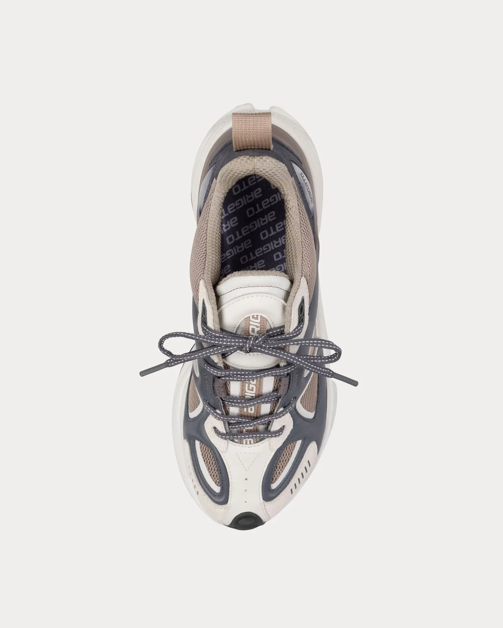 Satellite Runner White / Beige Low Top Sneakers
