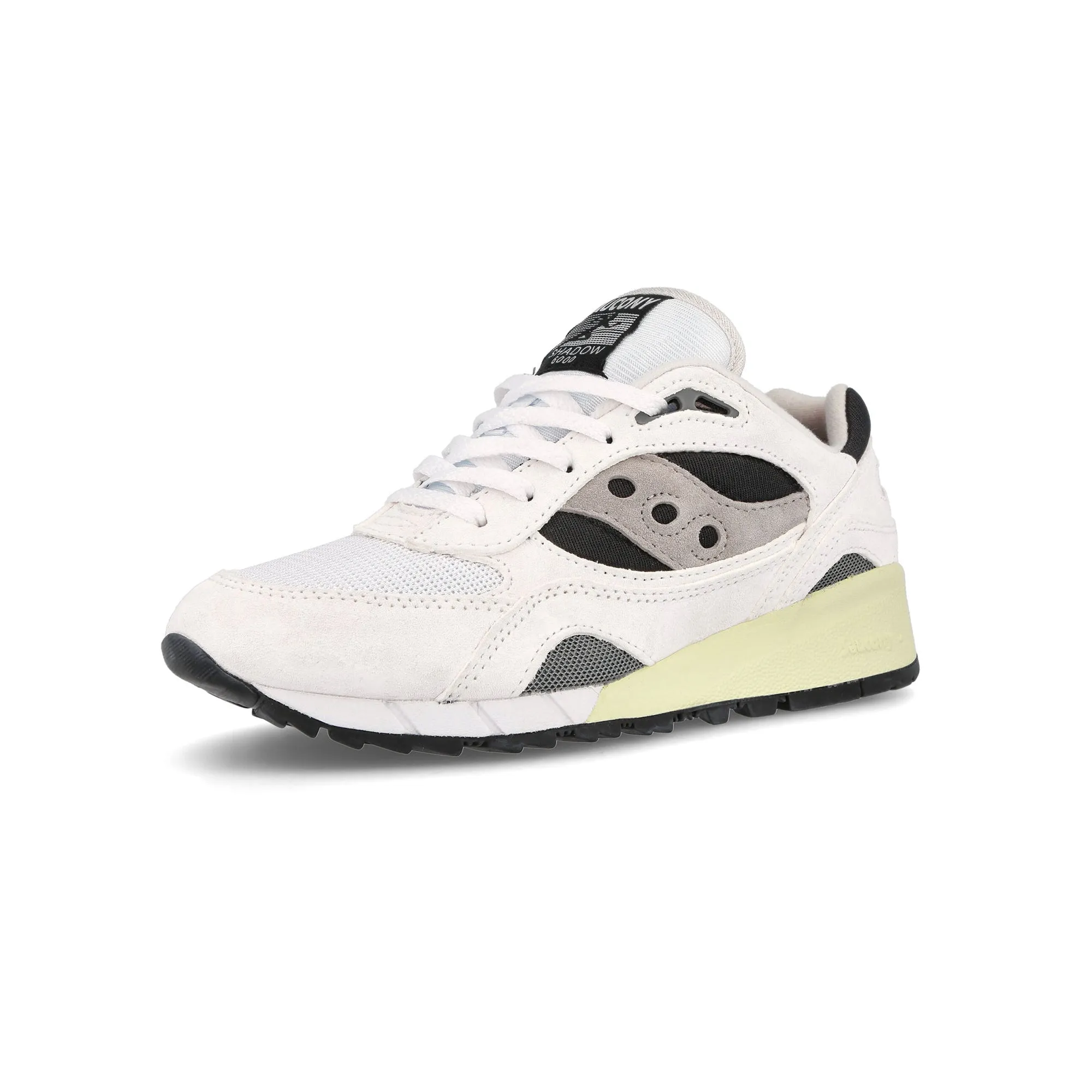 Saucony Mens Shadow 6000 Shoes 'White/Black'