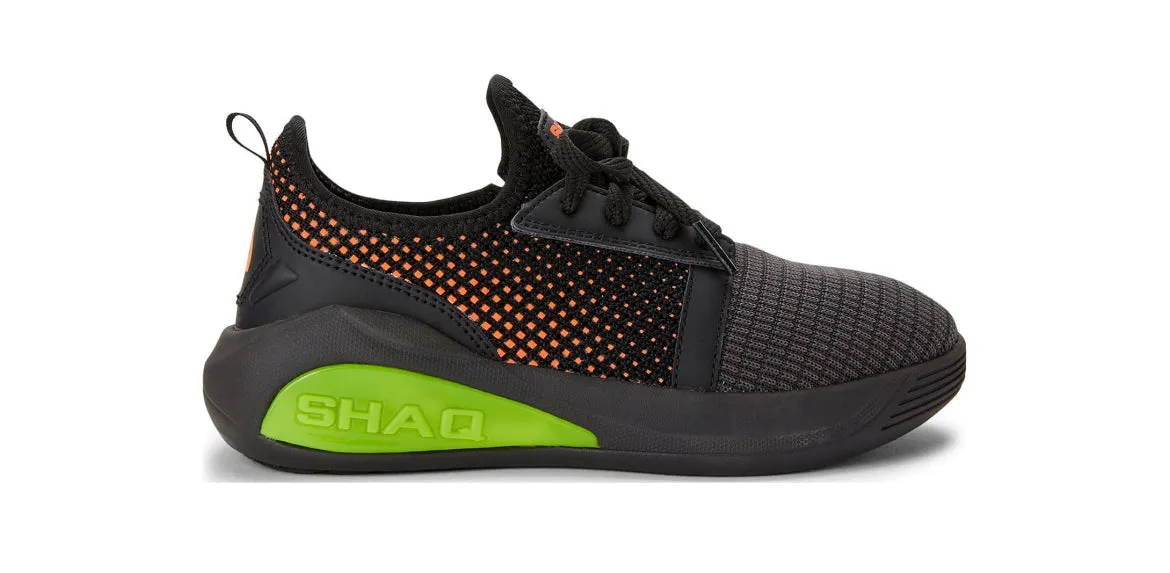 Shaq 3D Print Neon Athletic Sneaker (Little Boys & Big Boys)