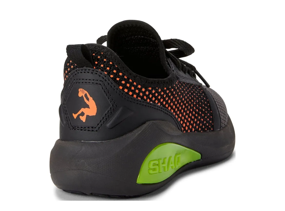 Shaq 3D Print Neon Athletic Sneaker (Little Boys & Big Boys)
