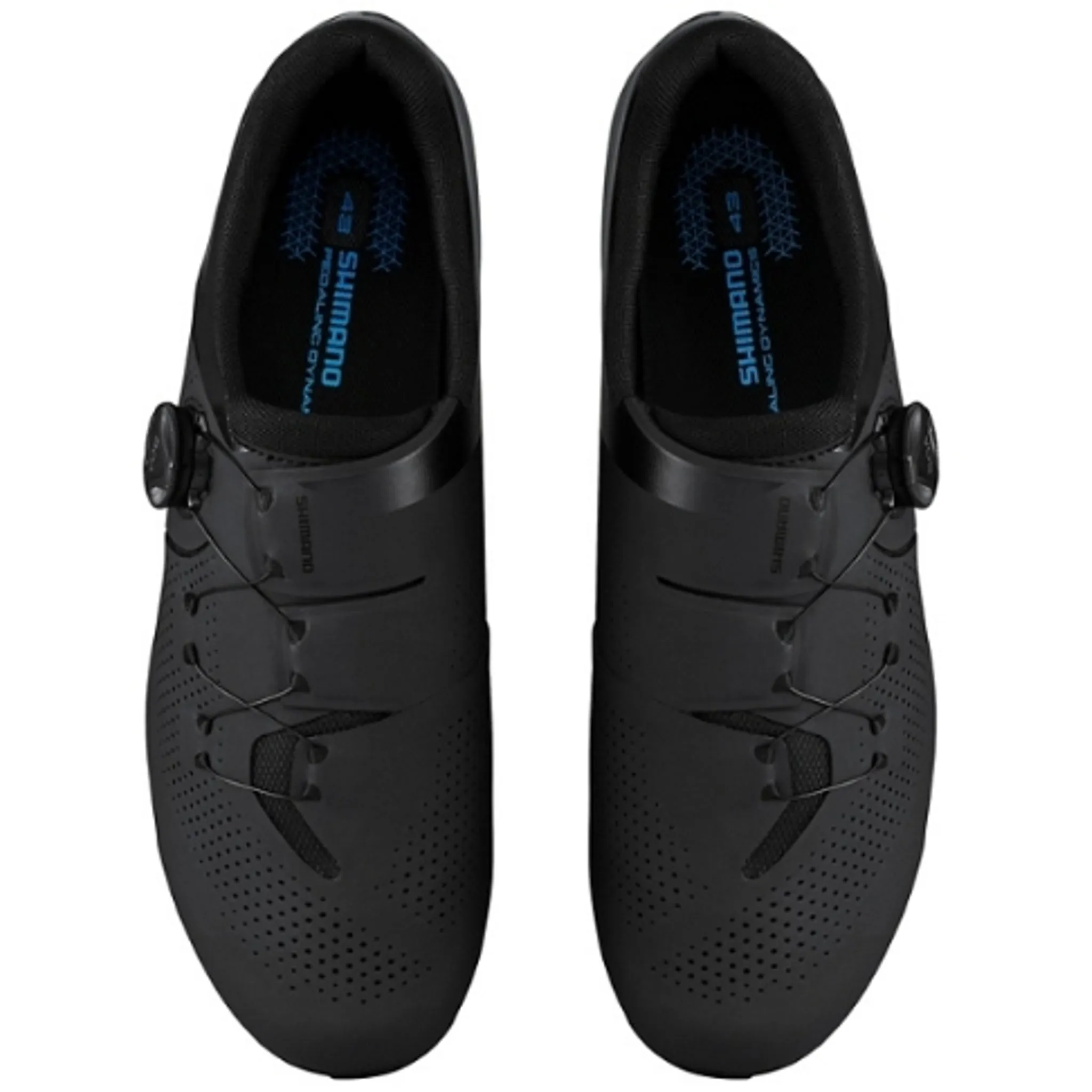 Shimano RC3 Wide Road Shoes Black (E-Width)